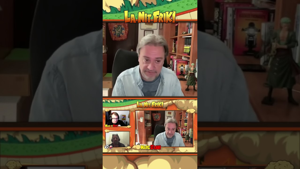 MARC ZANNI "Quasi tots els actors de la tripulació de ONE PIECE, van a l'estudi de Sonilab" #anime de La Nit Friki