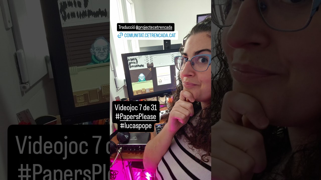 el #videojoc 7 de 31 del repte #català és.... #PapersPlease cal el pedaç del #ProjecteCeTrencada de Simmer Valenciana