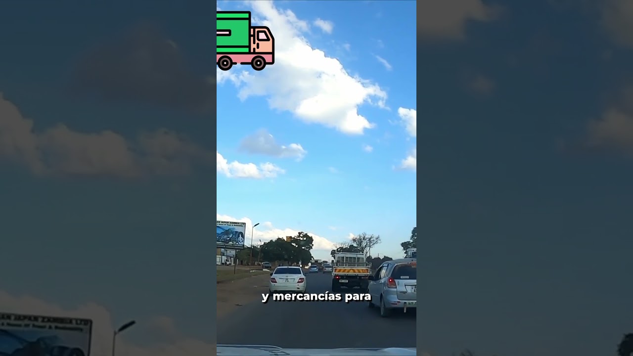 Camions i trànsit a Zàmbia: la realitat estratosfèrica #shorts de ONtravelling
