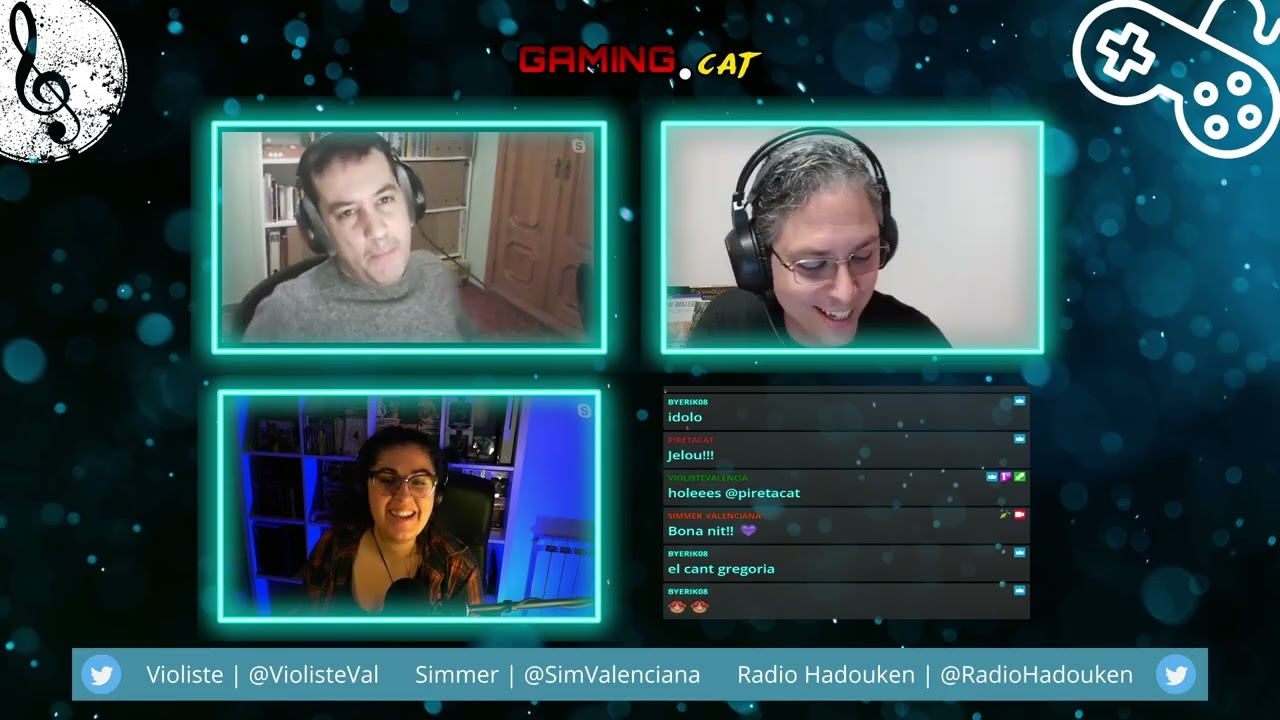 🌟[Un "Santa Cecília" Gamer]🌟Radio Hadouken i Violiste Valencià | GamingCAT de Simmer Valenciana