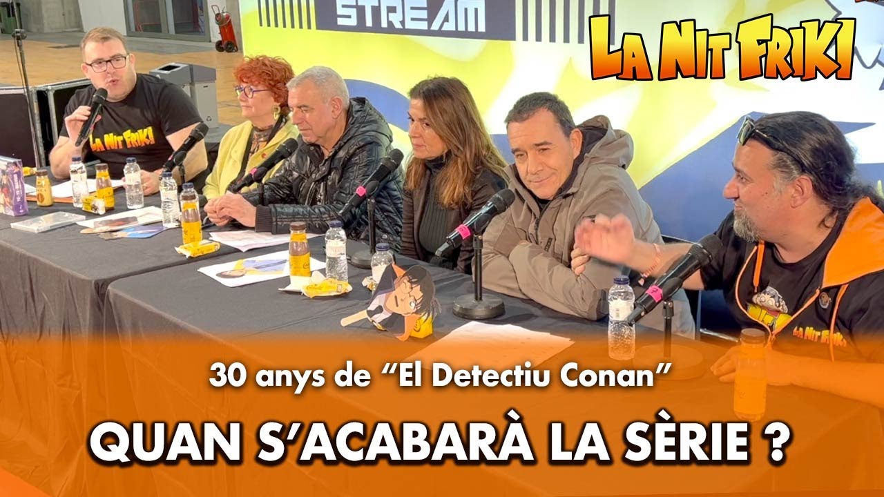 Les veus de EL DETECTIU CONAN en català responen: "S'hauria d'acabar la sèrie?" de La Nit Friki