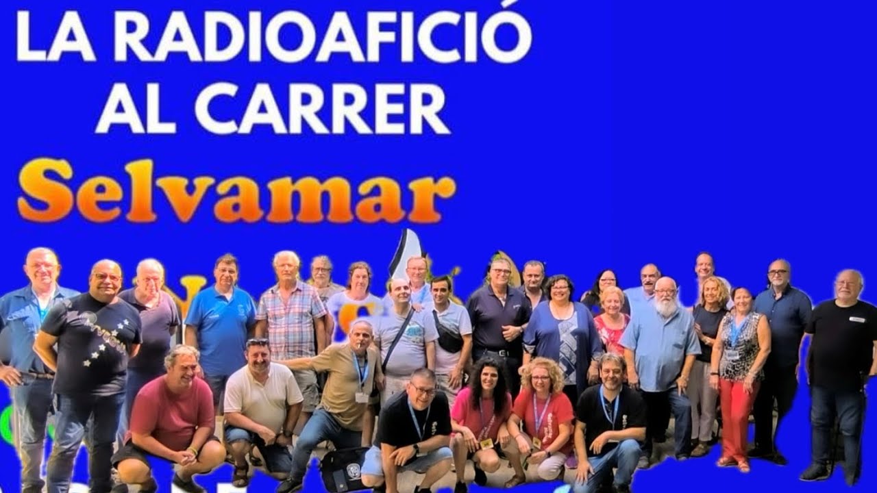 RADIOAFICIÓ AL CARRER 2a @SelvamarNoticias de EA3HSL Jordi
