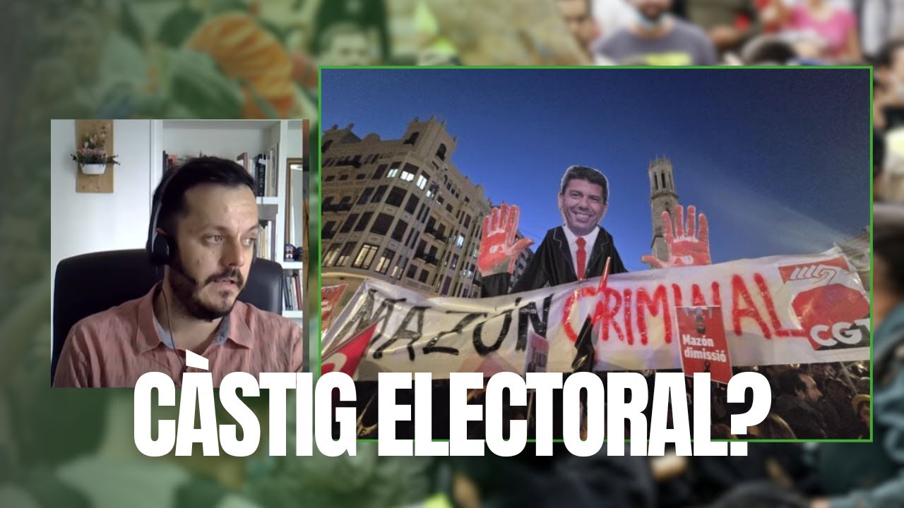 🗳️📉 A qui castigarà més la DANA en les pròximes ELECCIONS? | BARÒMETRE de científics socials de La Comarca Científica
