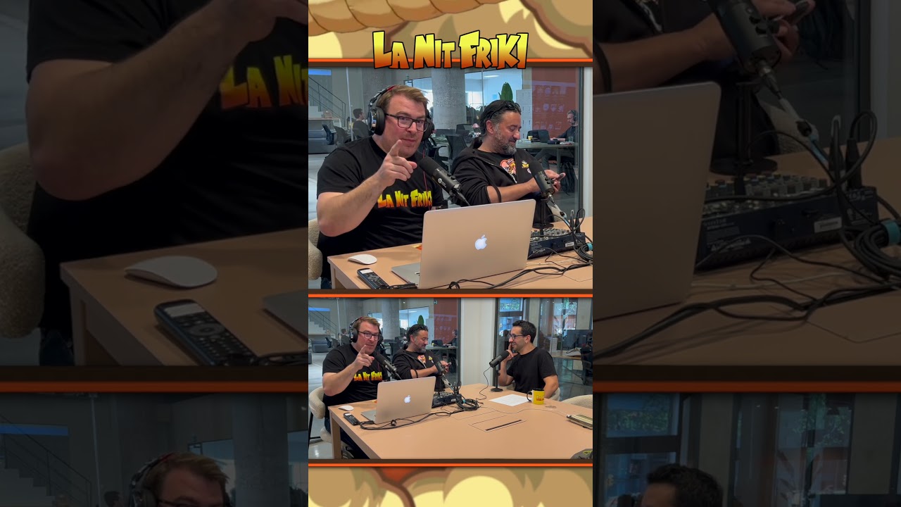 Durant la gravació de La Nit Friki, apagueu els vostres dispositius mòbils. #podcastcatala de La Nit Friki