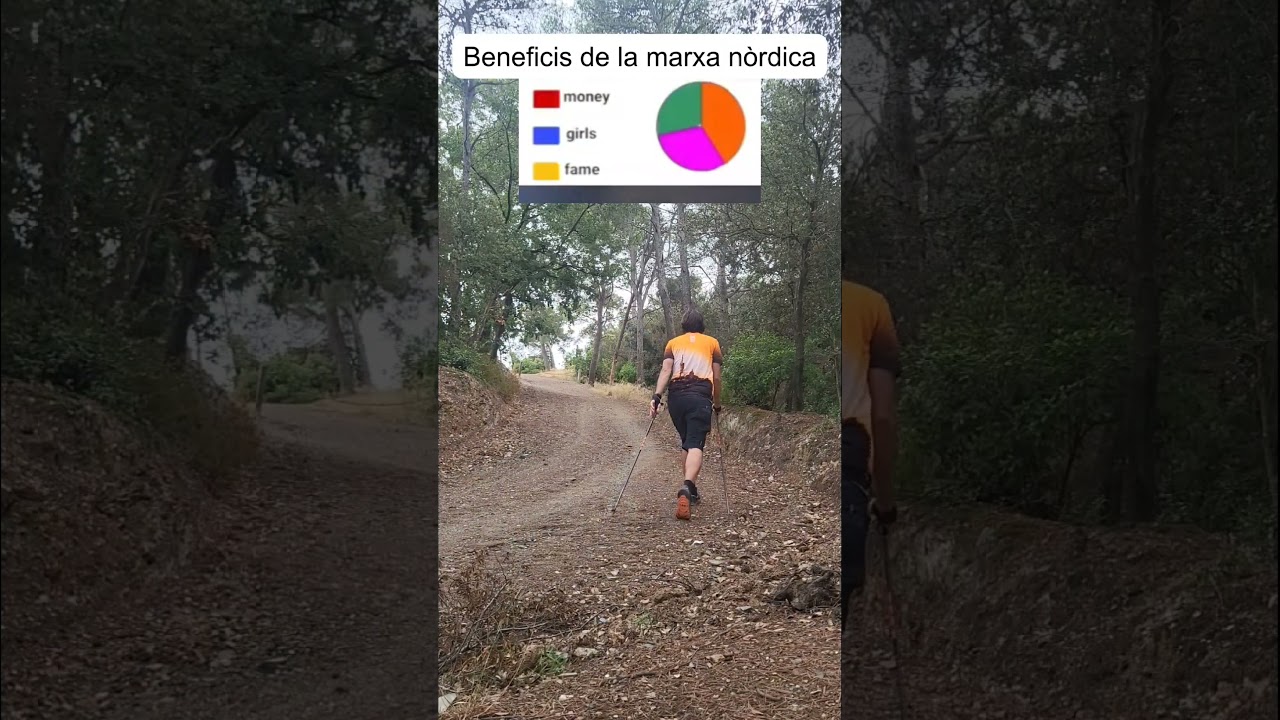 Tothom parla dels beneficis de la marxa nòrdica... de Bendhora