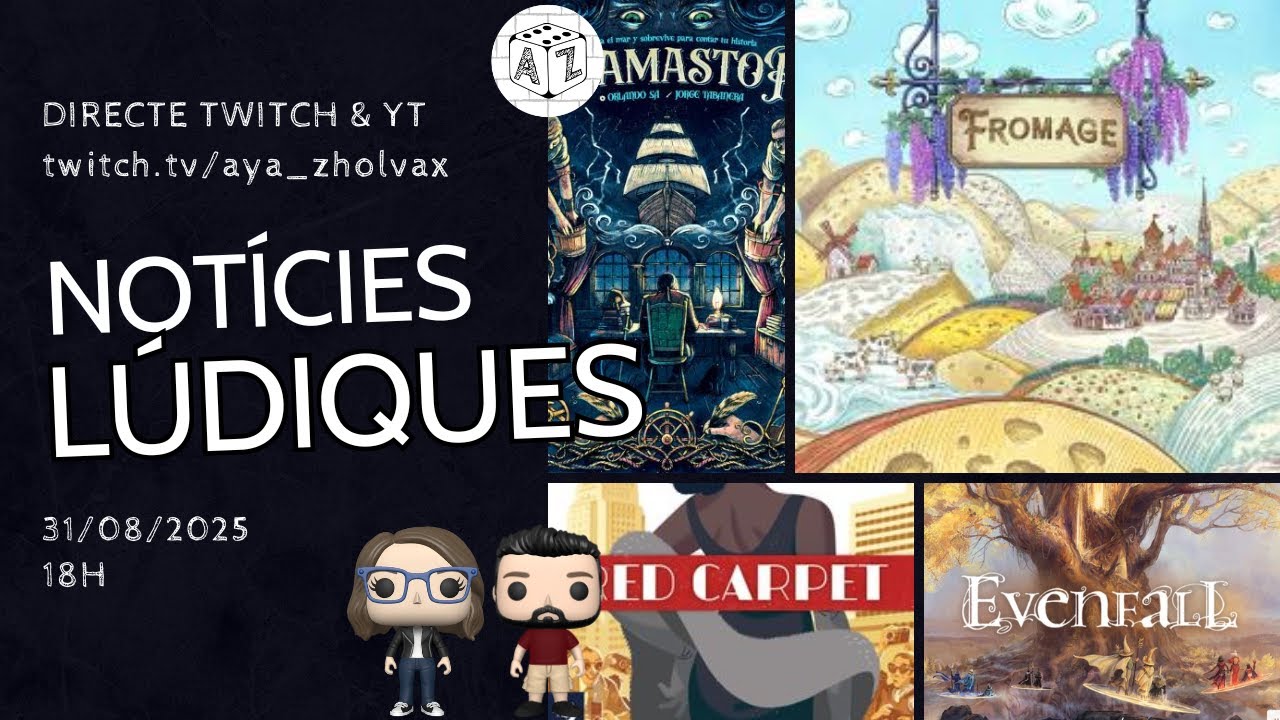 📰🎴Notícies Lúdiques de setembre 2025 | de Aya_ZholvaX: Jocs de taula
