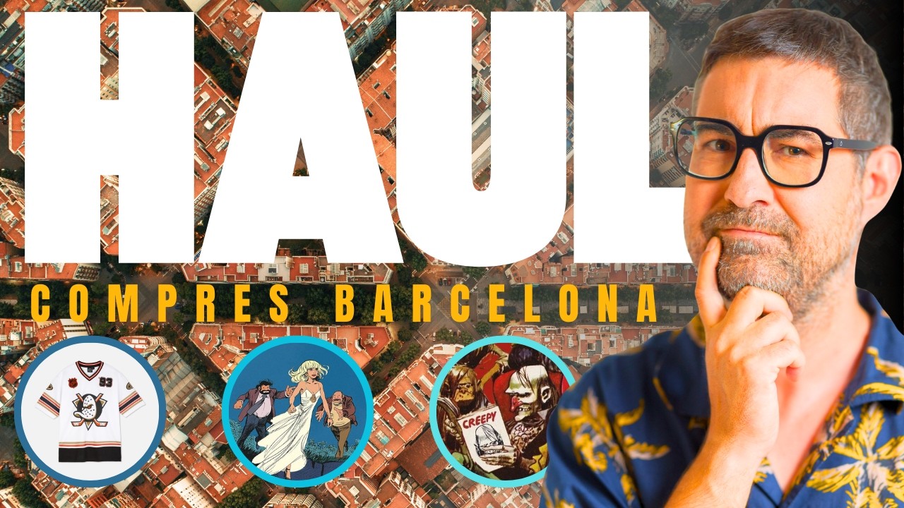 Haul Friki a Barcelona 🐢📚 TMNT Vintage, Godzilla, Còmics i Moda Geek | Compras Geek 2025 de Jacint Casademont