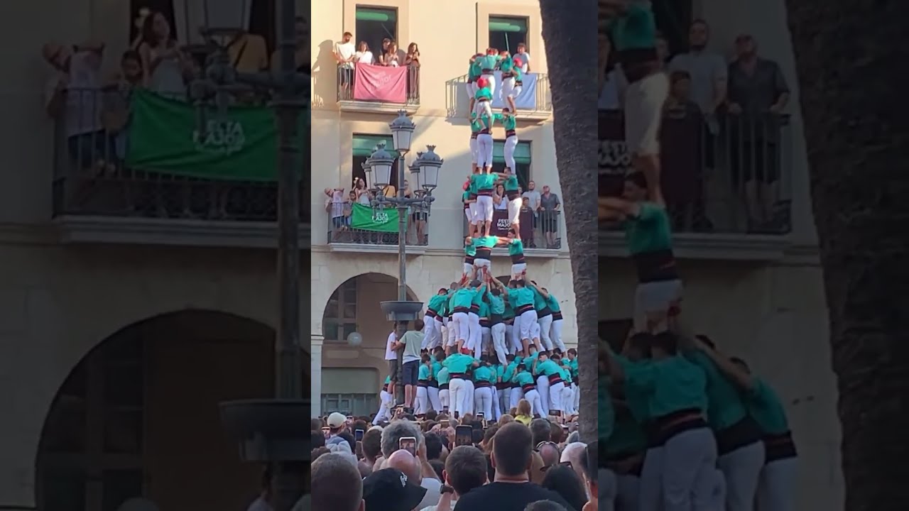Castellers de Vilafranca a FM de Vilanova de EA3HSL Jordi