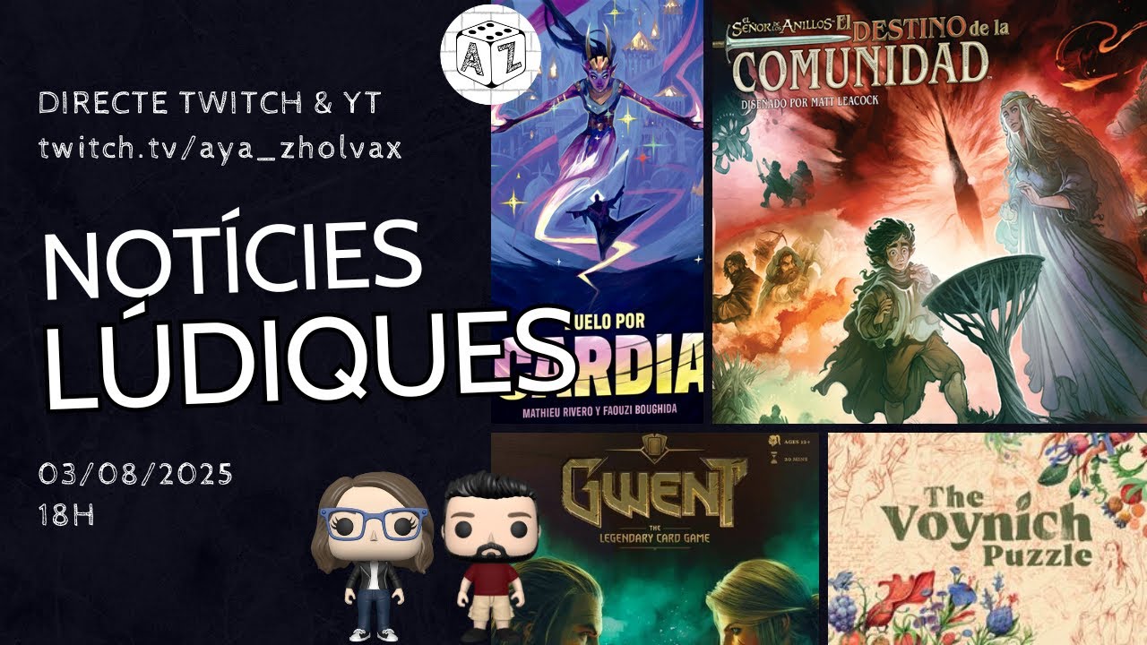 📰🎴Notícies Lúdiques d'agost 2025 | de Aya_ZholvaX: Jocs de taula
