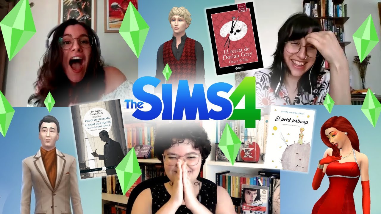El repte dels SIMS ✨2✨ ft. @lectumarta & @LlibresdeGont de Paraula de Mixa