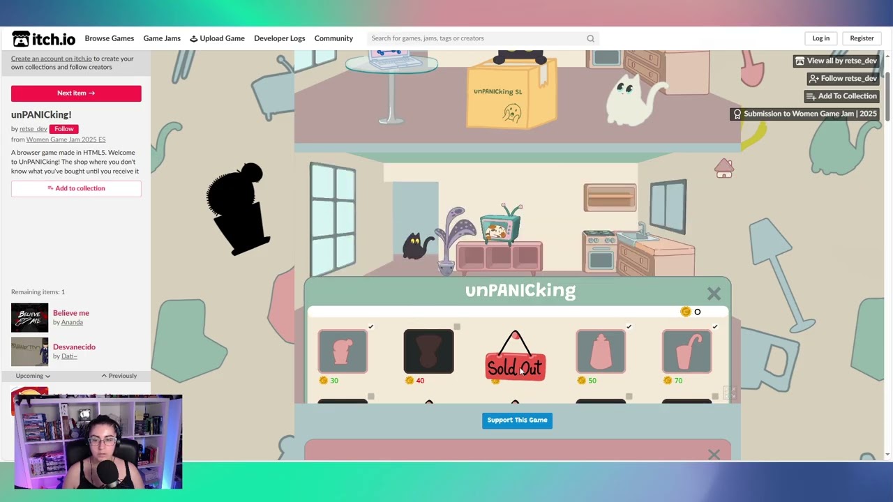 [Women Game Jam Spain] - 🌟Tastem els projectes de la JAM de WGS🌟 de Simmer Valenciana