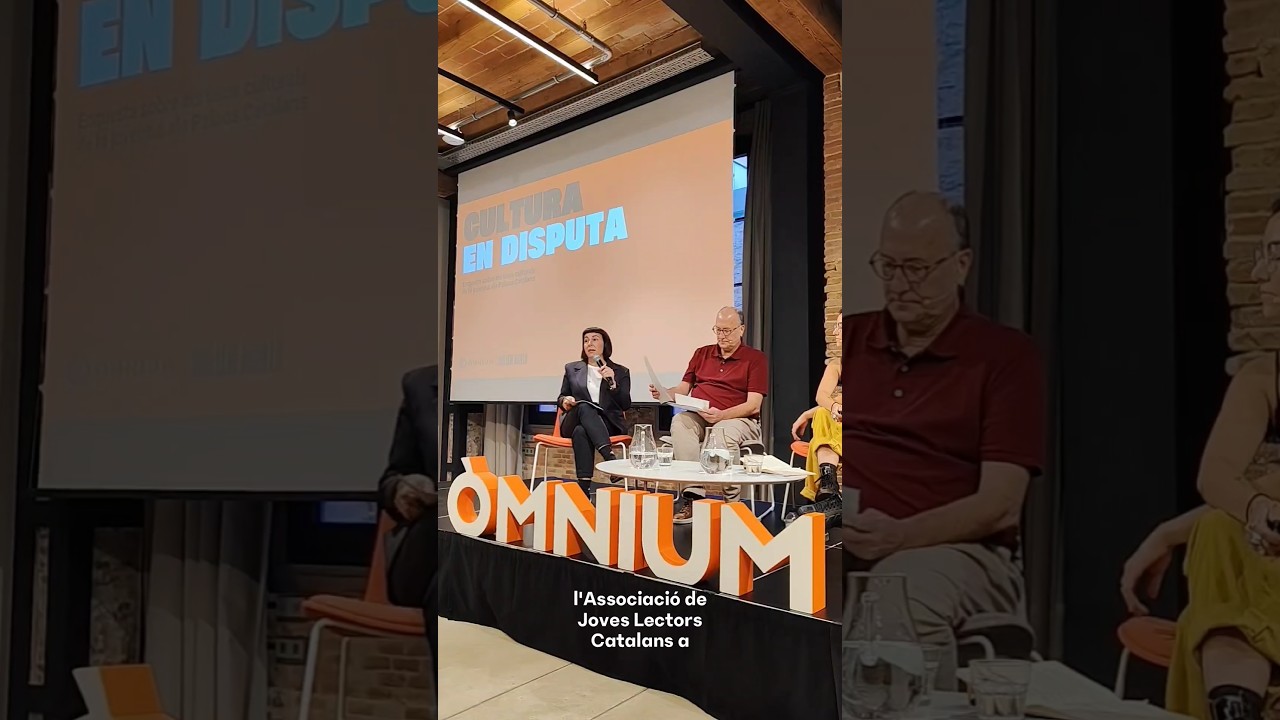 Presentació de l'informe "Cultura en disputa" d'Òmnium Cultural 📣📚 de Paraula de Mixa