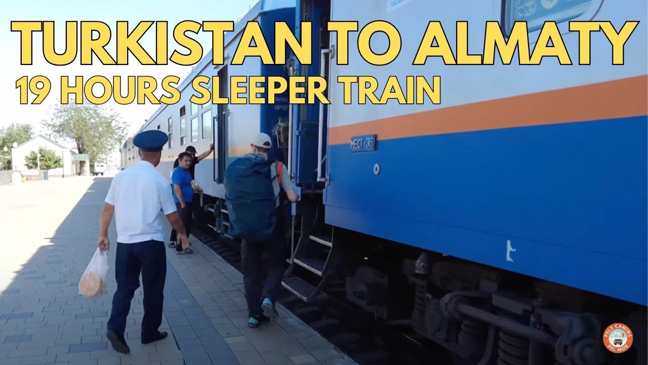 EP. 55. De Turkistan a Almaty: viatge en tren nocturn per Kazakhstan #Turkistan #Almaty #kazakhstan de Pels Camins del Món