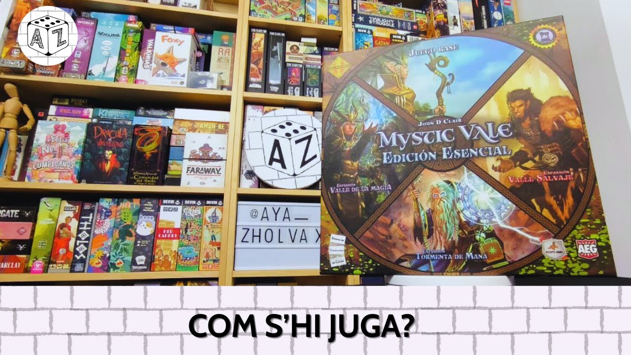 🔥 MYSTIC VALE Edició essencial - Com s'hi juga? [tutorial] de Aya_ZholvaX: Jocs de taula