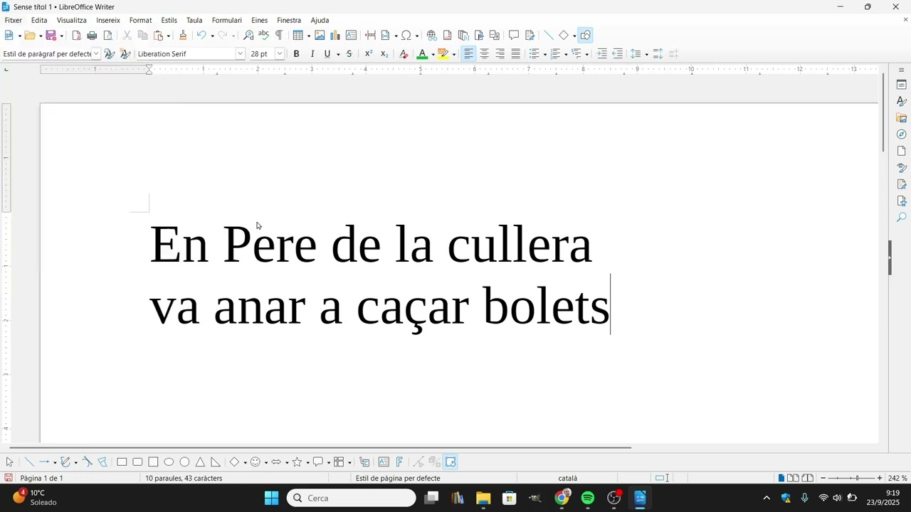 Com crear un PDF amb LibreOffice Writer de Xavier Àgueda COMPETIC