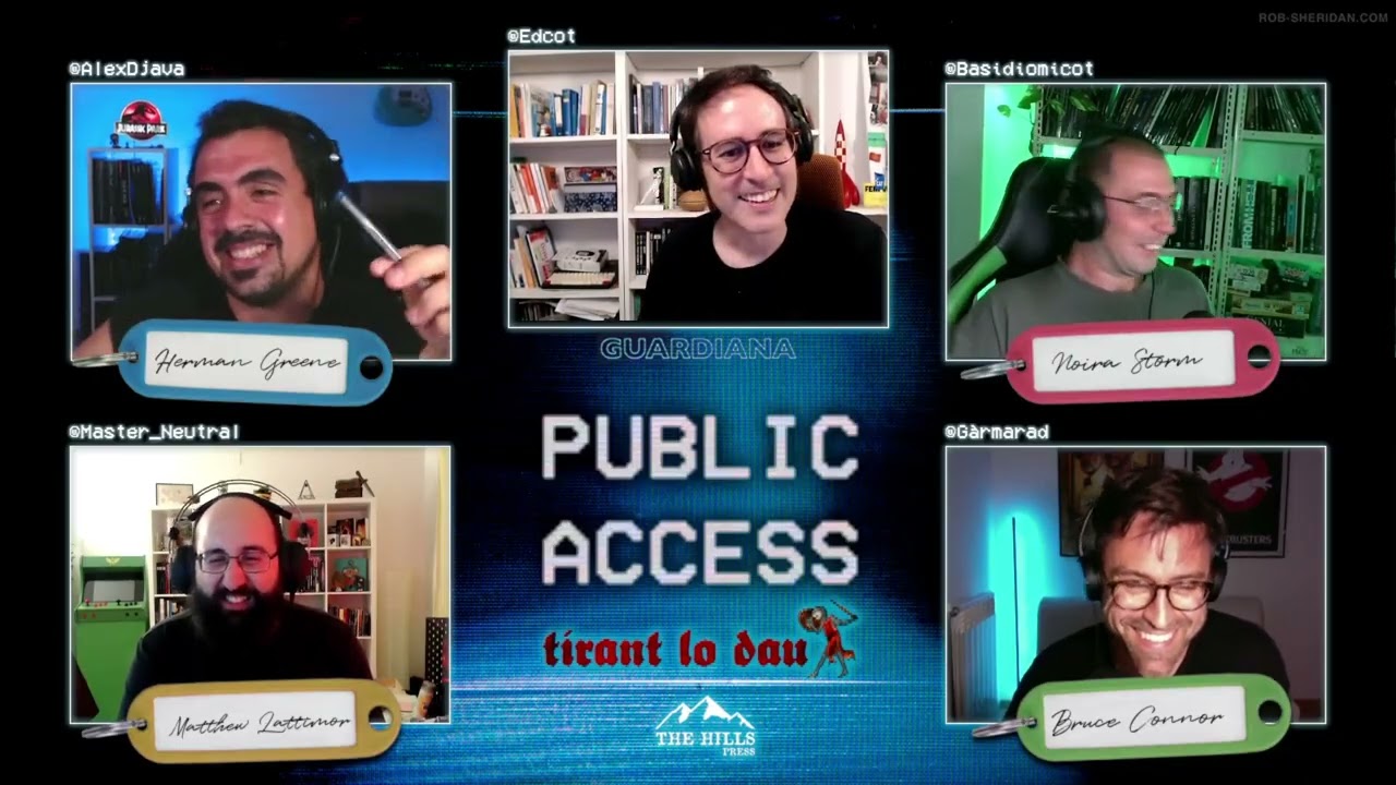 Sessió 5 - El Xiuxiuejador "Public Access" #RolEnCatalà de Tirant lo dau