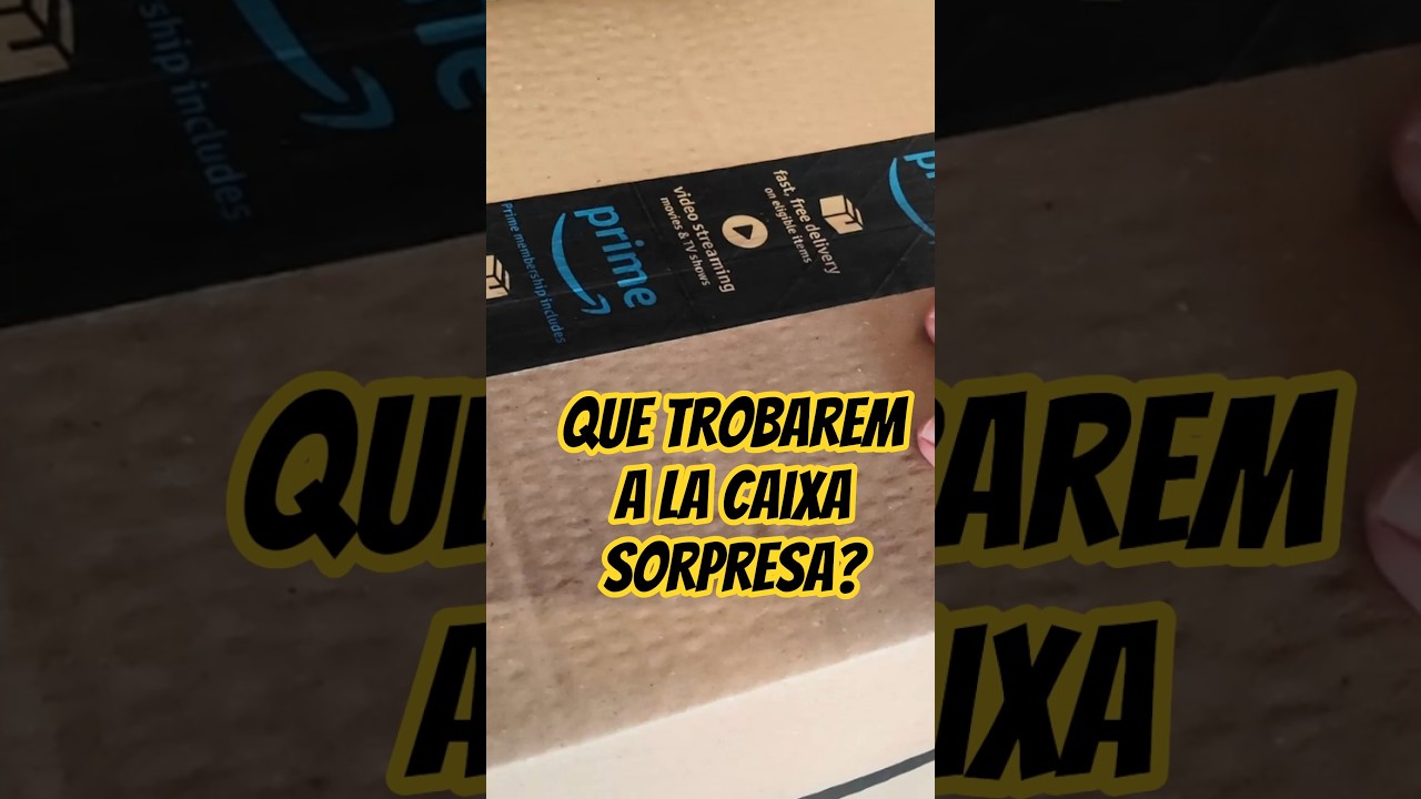 En este vídeo obrim una caixa sorpresa (devolució d'Amazon) de ElViFe