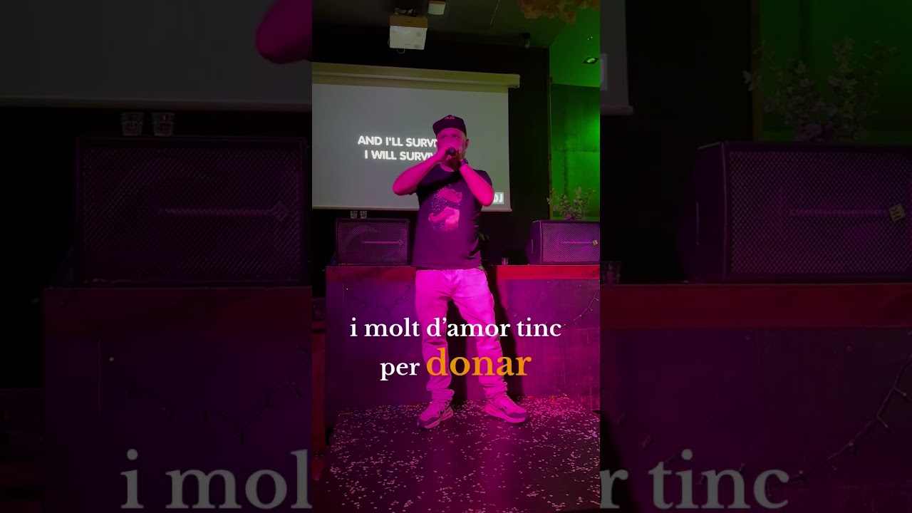 Gloria Gaynor: I will survive, en català, Jau Fibla en viu al #FakeKaraokeShow de JauTV