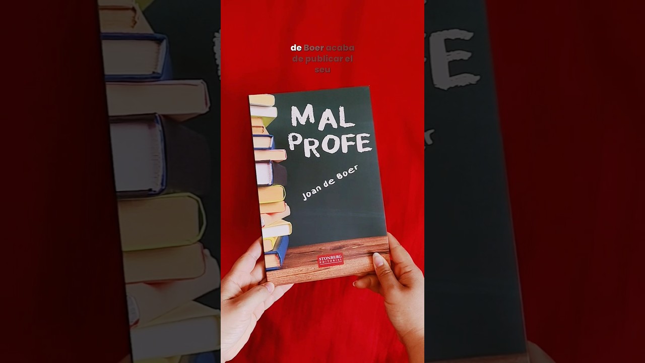 #Bookhaul de "Mal profe" de Joan de Boer 🏫🧑‍🏫 de Paraula de Mixa
