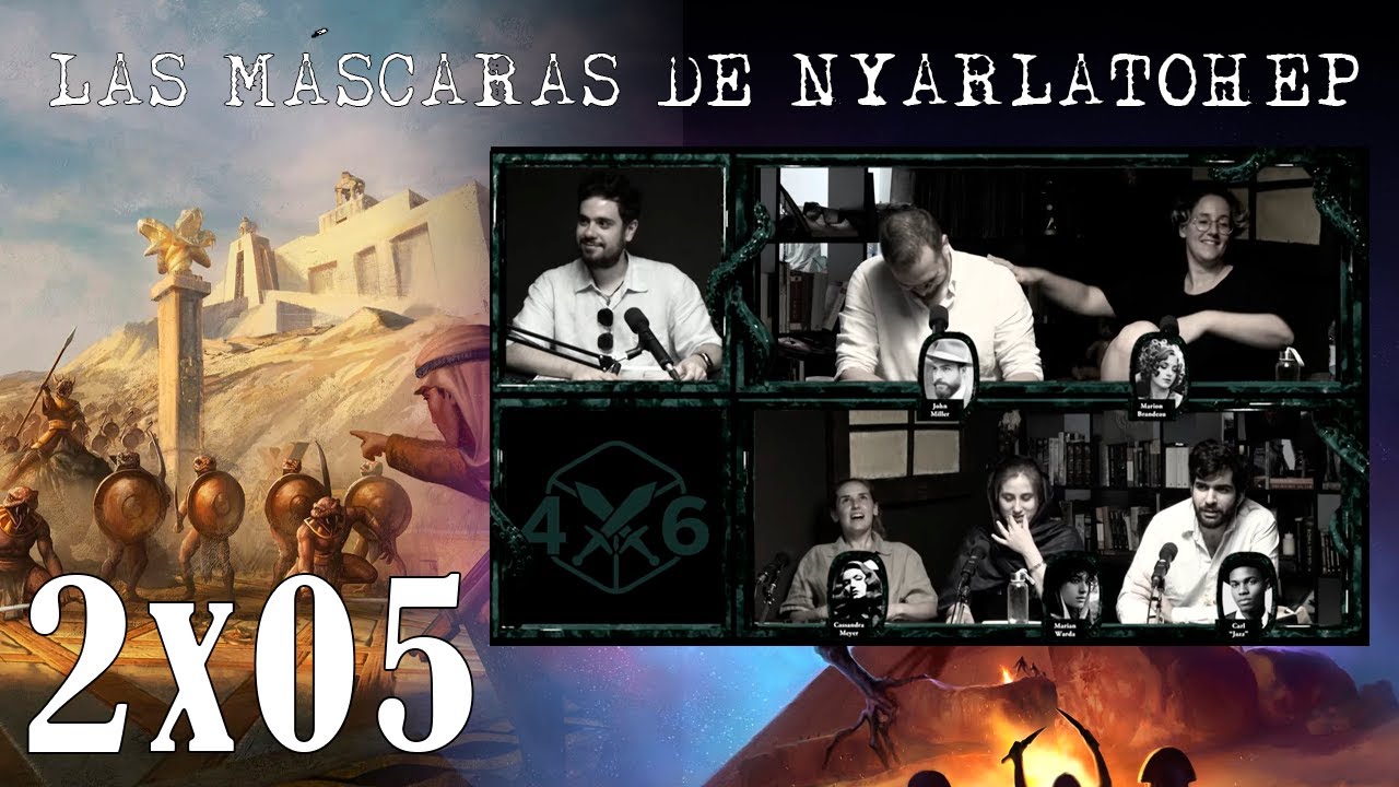 4d6 - Las Máscaras de Nyarlathotep || 2x05 - El cinturón de Nictoris de 4dausde6