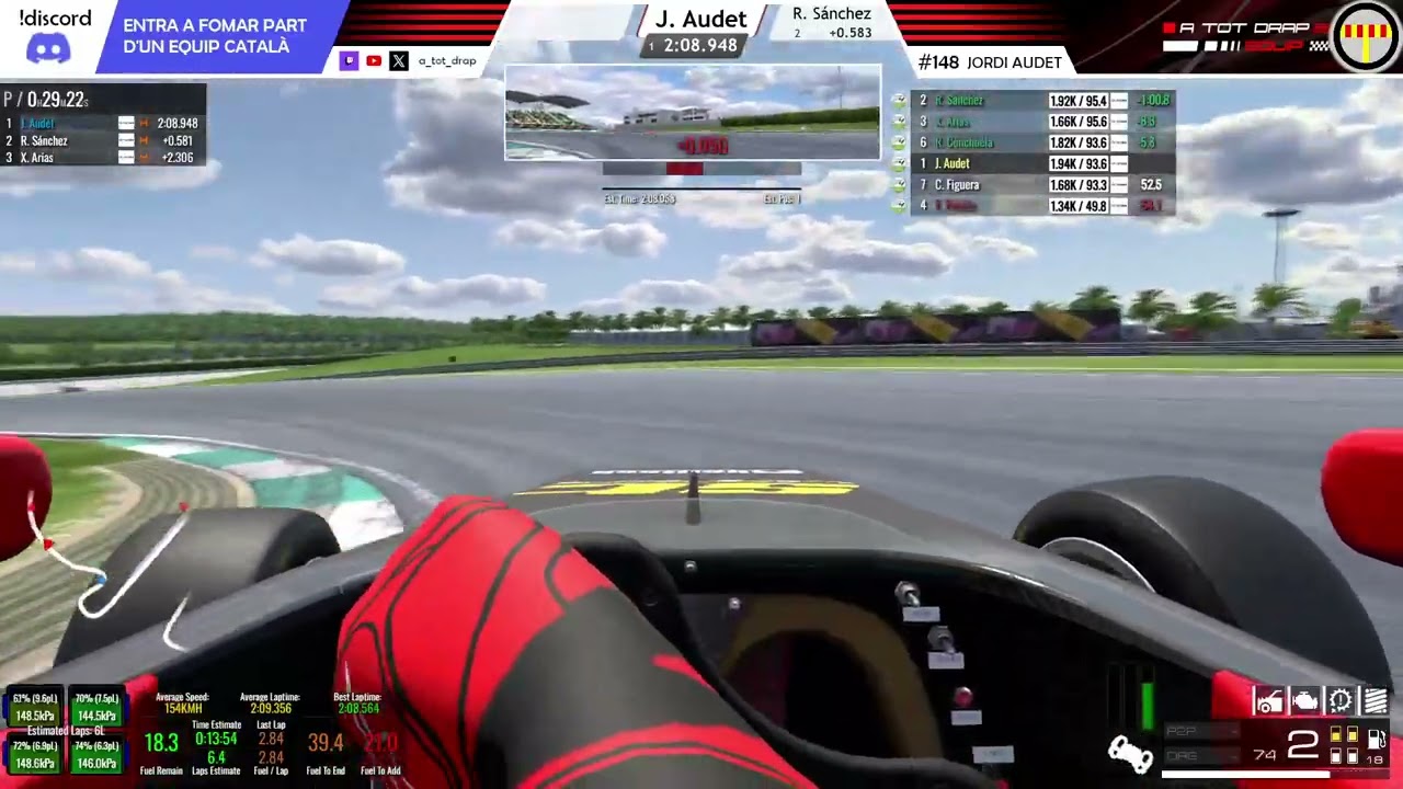 Campionat F4 Tatuus | R6/6 - Sepang | A TOT DRAP de A tot Drap Simulador