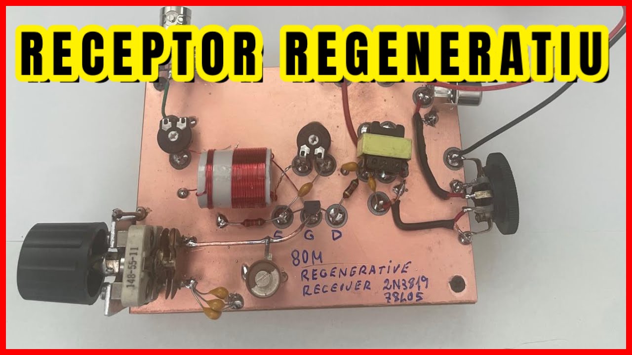 RECEPTOR REGENERATIU EA3UX de EA3HSL Jordi