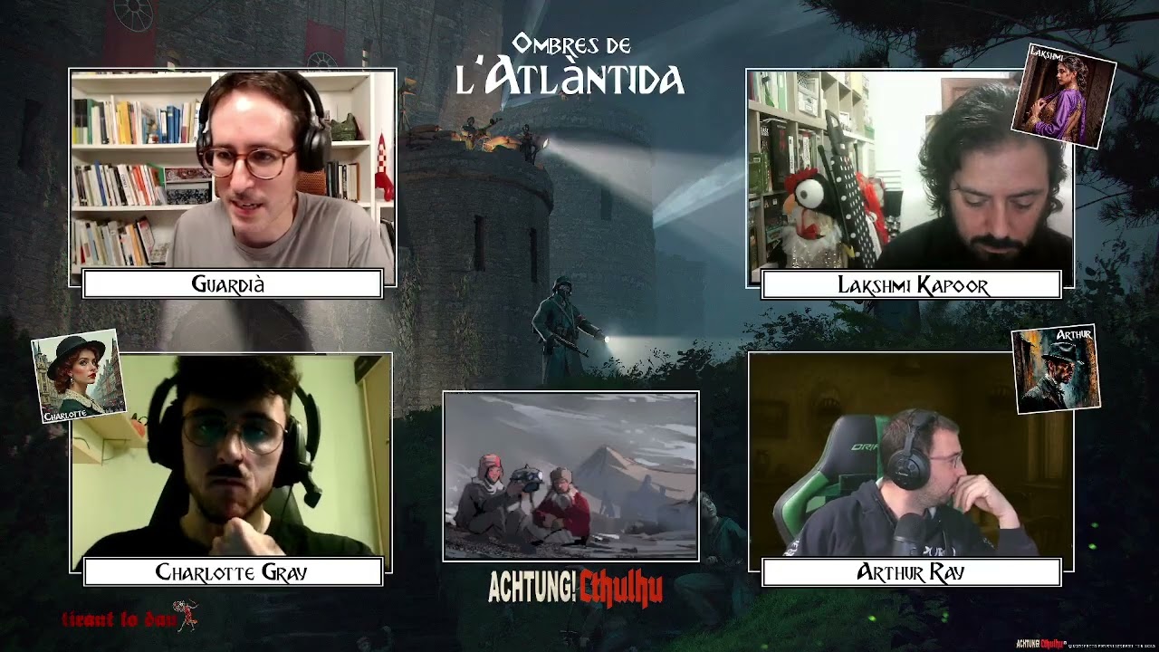 Sessió 22 "Ombres de l'Atlàntida" - #Achtung!Cthulhu #RolEnCatalà de Tirant lo dau