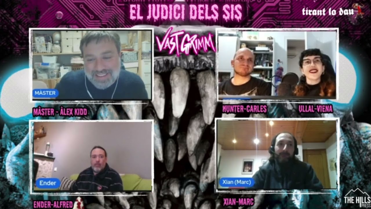 "El Judici dels sis" Vast Grimm - sessió 2/2 #rolencatalà de Tirant lo dau