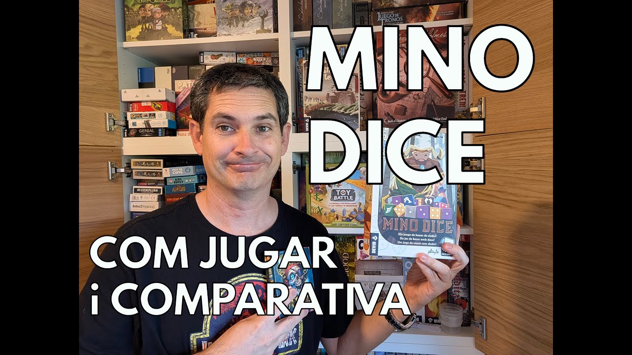 MINO DICE de DEVIR de La Taula Plana