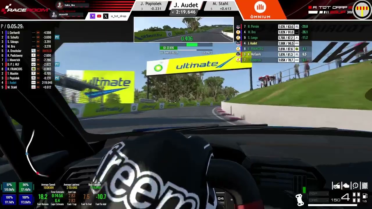 Friday Weekly Ranked | DTM&TCR - Bathurst | A TOT DRAP de A tot Drap Simulador