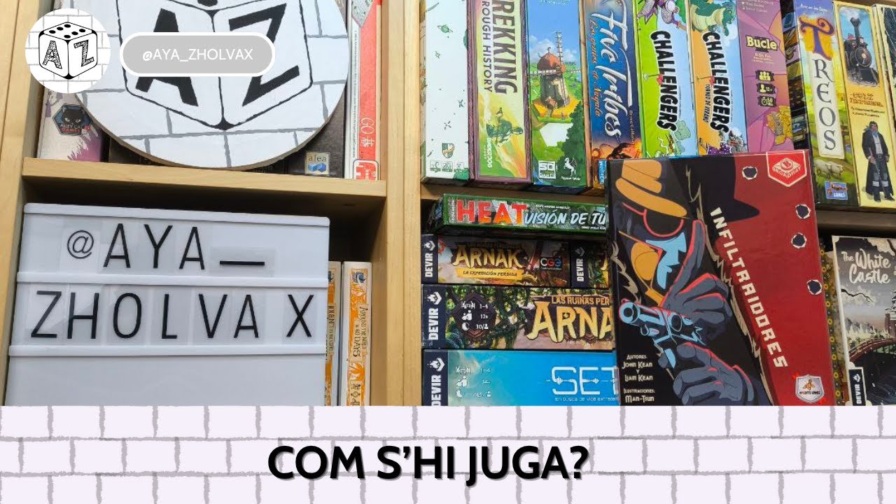 🎯 INFILTRAIDORES - Com s'hi juga? [tutorial] de Aya_ZholvaX: Jocs de taula