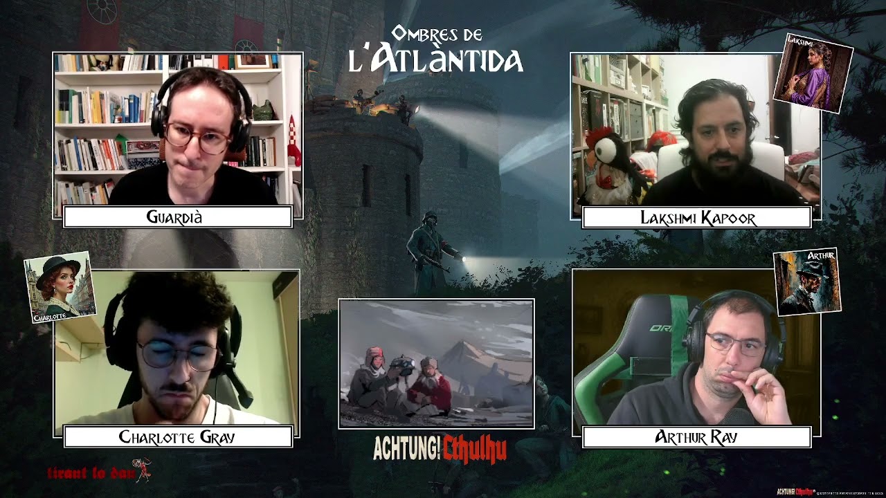 "Ombres de l'Atlàntida" - Sessió 21 #Achtung!Cthulhu #RolEnCatalà de Tirant lo dau