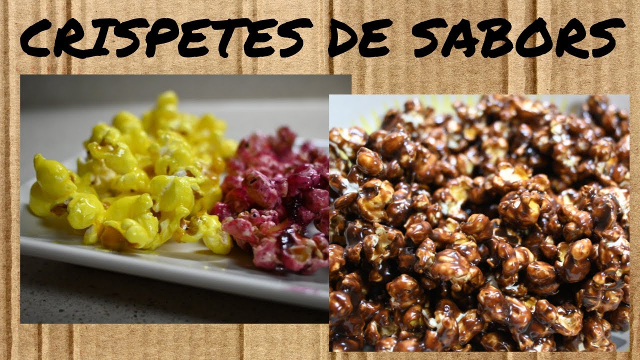 CRISPETES de SABORS - pocs INGREDIENTS - FRUITES i XOCOLATA - recepta CASOLANA - dolços en CATALÀ de Dolça Terra