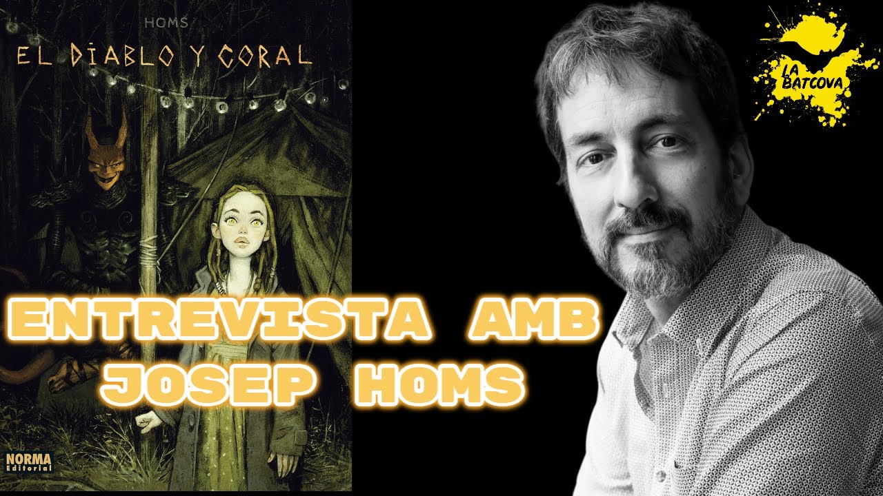 Entrevita amb Josep Homs - El Diablo y Coral - Norma Còmics #normacomics #homs #eldiabloycoral de LaBatcova