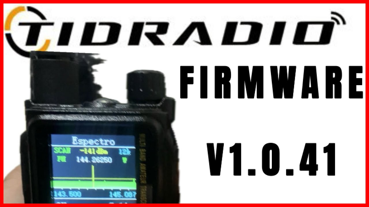 TIDRADIO TD H3 PLUS V1.0.41 ESPECTRE de EA3HSL Jordi