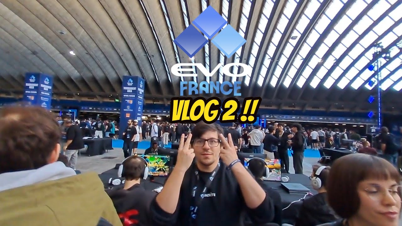 Ens llancem a la EVO França! 🔥 Primer dia ple de tornejos i bones sensacions! de El Moviment Ondulatori