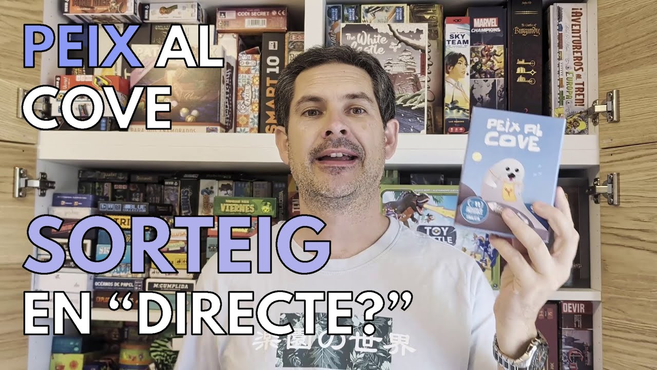 SORTEIG - PEIX AL COVE - EN RIGORÓS DIFERIT de La Taula Plana
