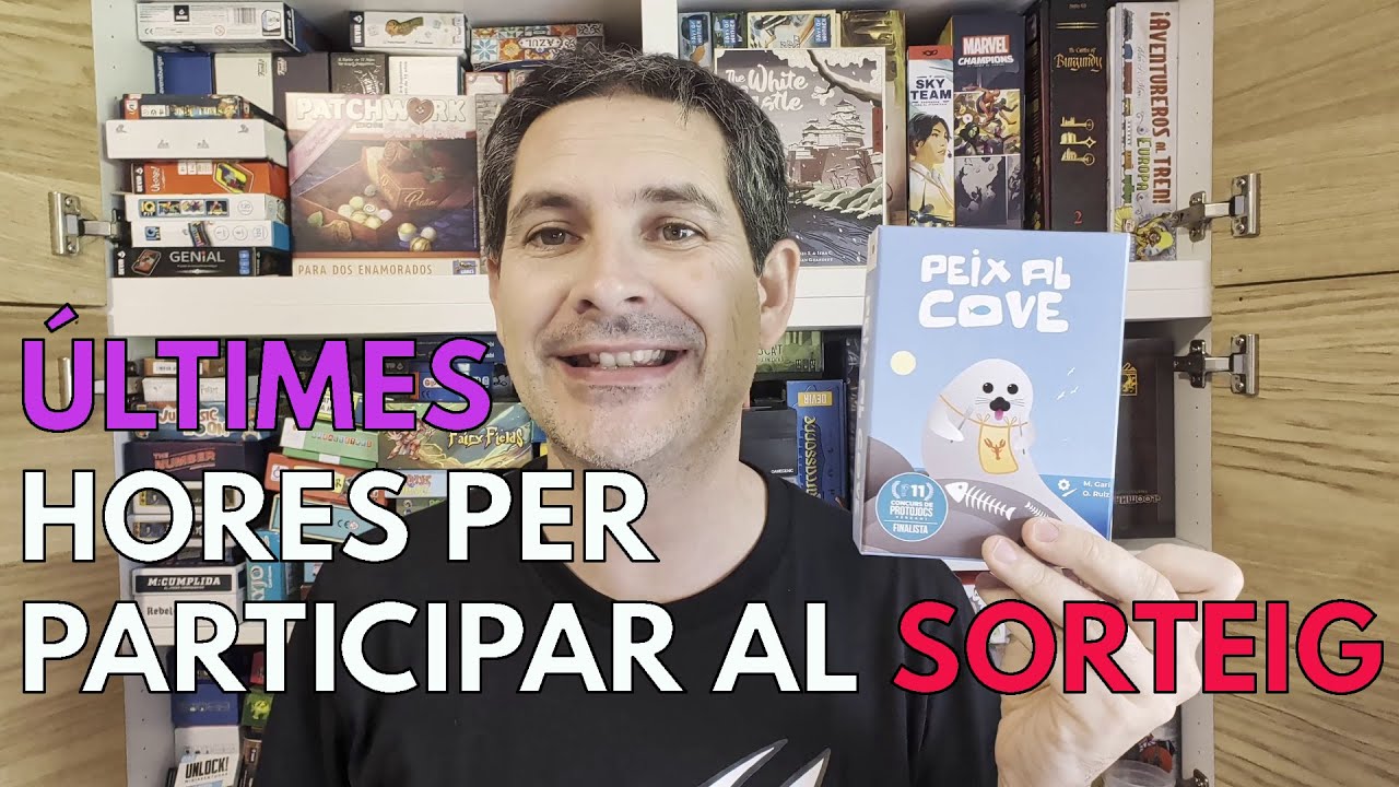 ULTIMES HORES! SORTEIG PEIX AL COVE de La Taula Plana