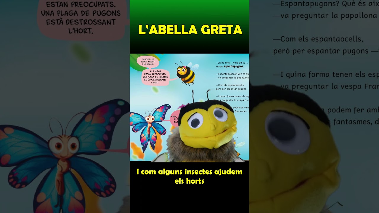 L'abella Greta i l'hotel dels insectes (booktrailer) de Xavier Margenat