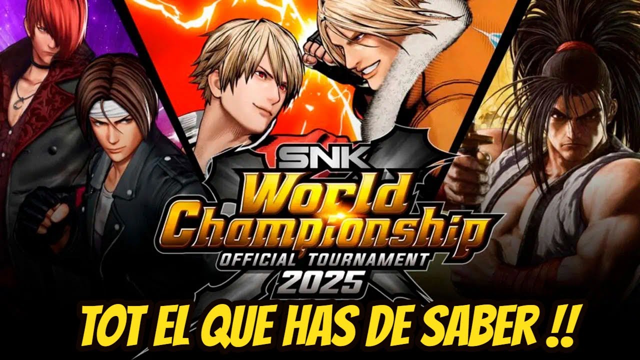 Guia definitiva per seguir el SNK World Championship 2025 amb mi 💥 de El Moviment Ondulatori