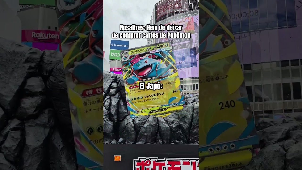 Així és impossible resistir la temptació!! 😂😍 #Pokemon #PokemonTCG #Shibuya #Tokyo de Aventuraxjapo