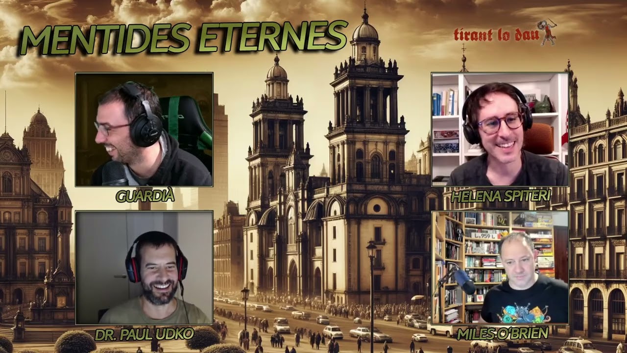 Mentides Eternes - sessió 37 - El Rastre de Chtulhu #rolencatalà de Tirant lo dau