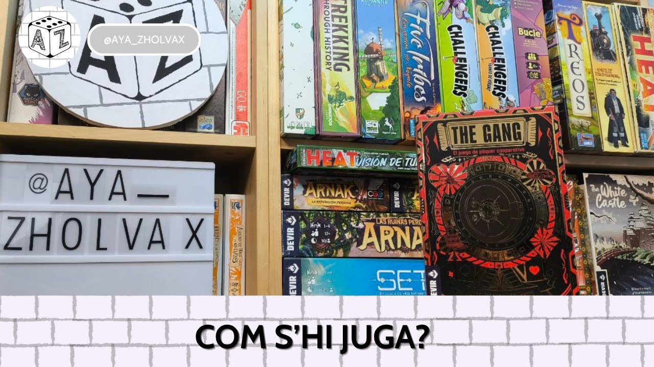 ⚙️ THE GANG - Com s'hi juga? [tutorial] de Aya_ZholvaX: Jocs de taula