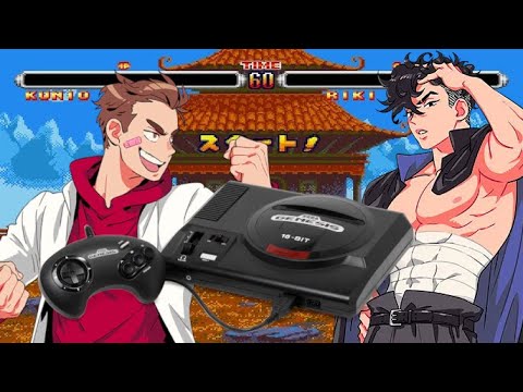 El millor joc fan de Mega Drive que ningú coneix! 🔥 Kunio no Nekketsu School Fighters és una JOIA de El Moviment Ondulatori