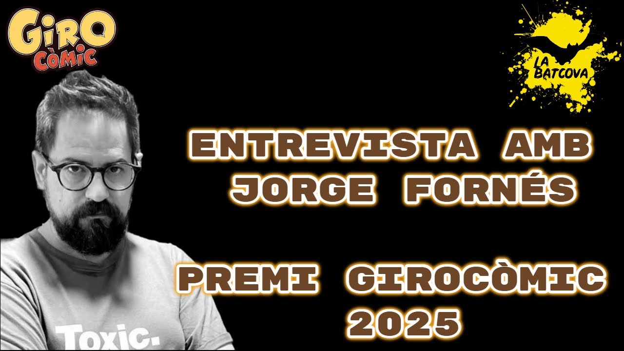 Entrevista Jorge Fornés - Premi Girocòmic 2025 #girocòmic #jorgefornés de LaBatcova