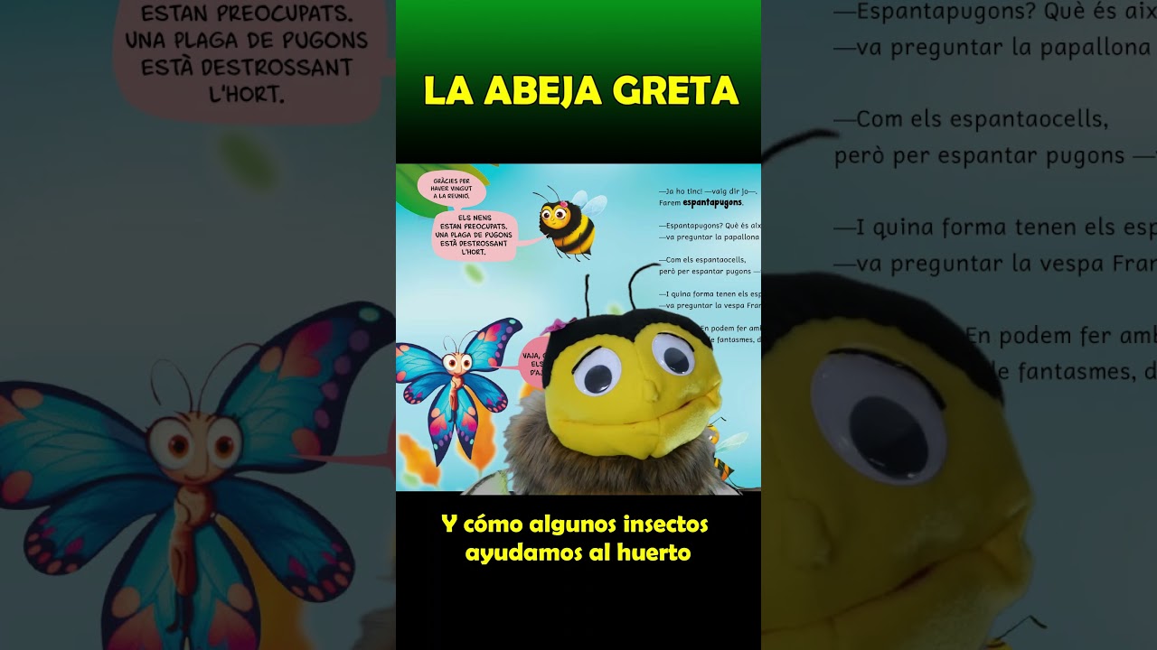 La abeja Greta y el hotel de los insectos (booktrailer) de Xavier Margenat
