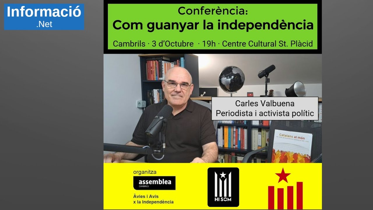 138 - Conferència a Cambrils - Com es guanya la independència 3/10/2025 de NetInformacio