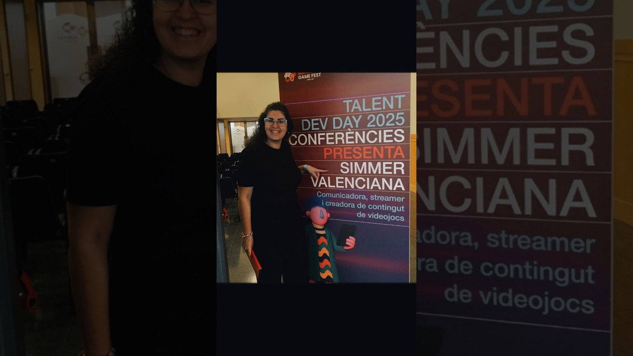 dia 1 #BCNGameFest #indiedevday #videojocs #videogames #català #valencià #streamer de Simmer Valenciana