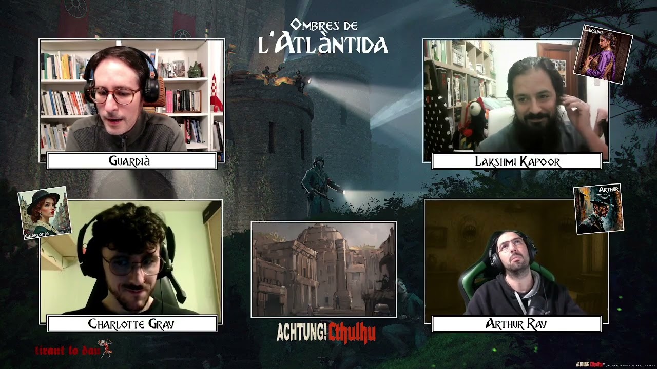 Sessió 23 "Ombres de l'Atlàntida" - #Achtung!Cthulhu #RolEnCatalà de Tirant lo dau
