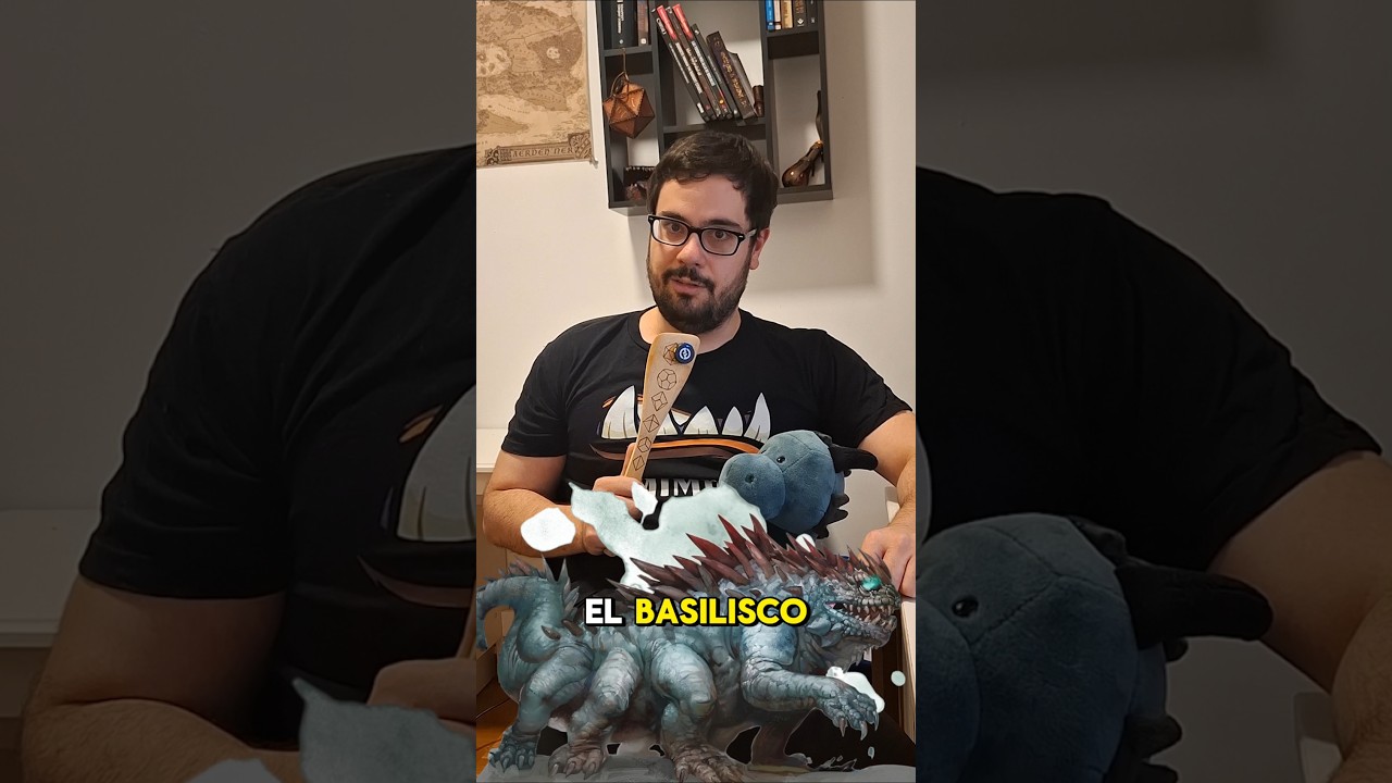 Monstruos de la A a la Z 2.0. Con la B de Basilisco #dragonesymazmorras #dnd #monstruos de 4dausde6